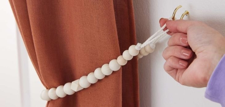 Affordable curtain tieback installation in Dubai