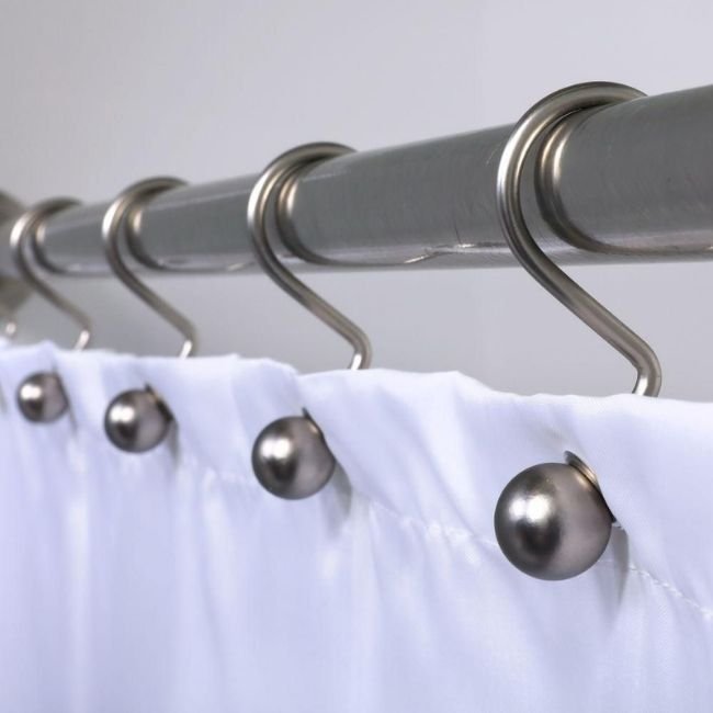 Curtain hooks with modern smart lock design