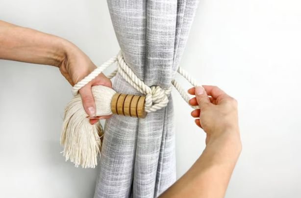 Antique Curtain Tie Backs