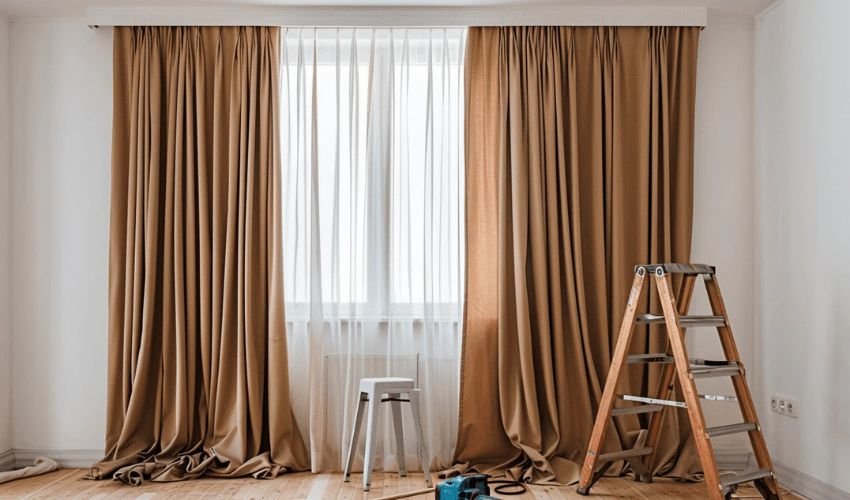 Hanging Curtains Too Low or Too Narrow