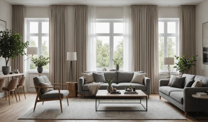 Noise Reduction Blackout Curtain