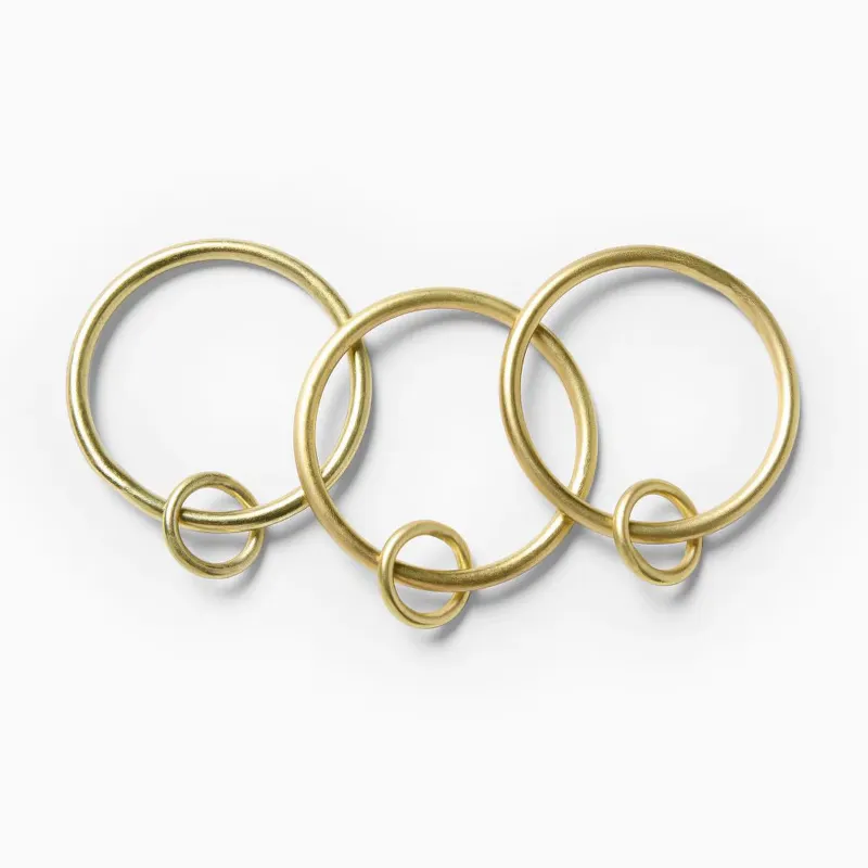 Double-Loop Curtain Rings