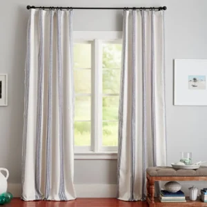 Riviera Striped Blackout Curtain