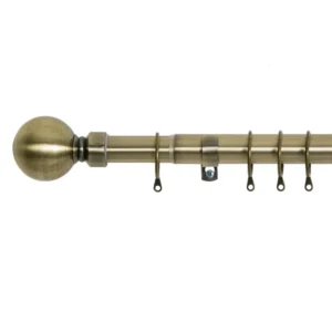 Wall Mounted Adjustable Sustainable Single Curtain Rod