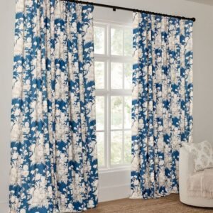 Bethany Floral Blackout Curtain