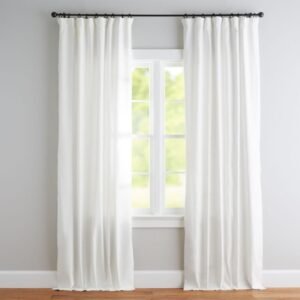 Custom Emery Linen Blackout Curtain