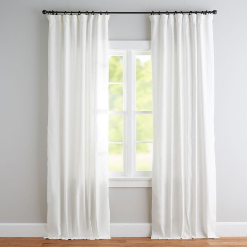 Custom Emery Linen Blackout Curtain