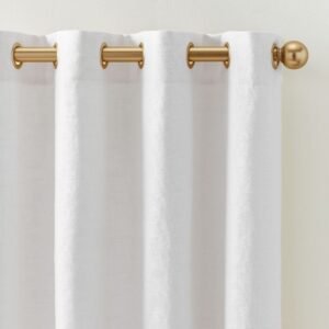 Emery Linen Grommet Blackout Curtain