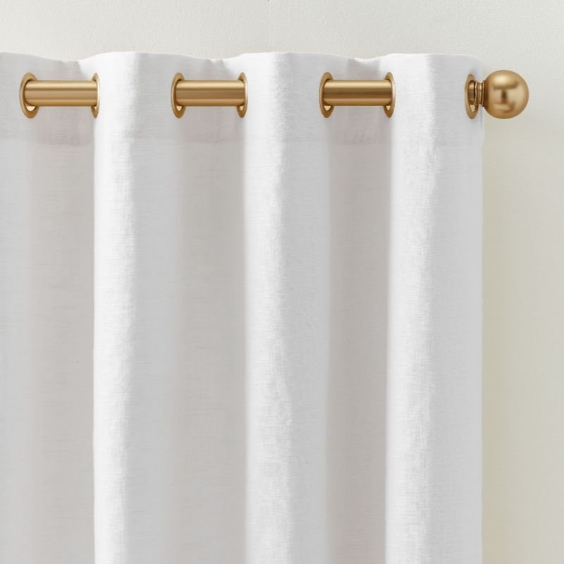 Emery Linen Grommet Blackout Curtain
