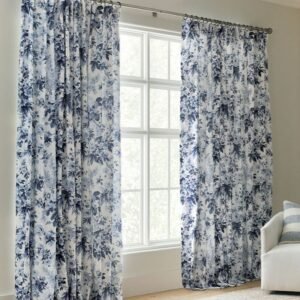 Garden Floral Blackout Curtain