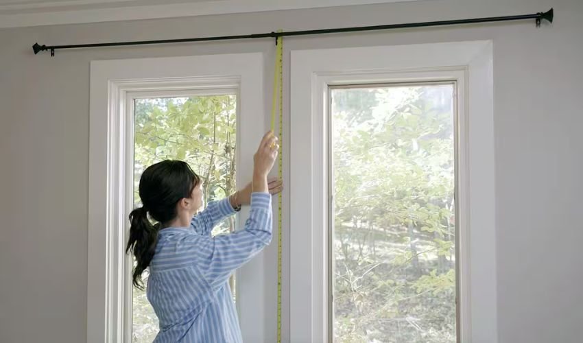 Measure the Height for Curtains