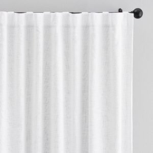 Seaton Textured Cotton Blackout Curtain
