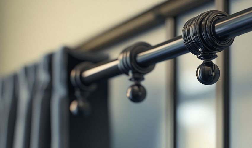 Use Magnetic Curtain Rods