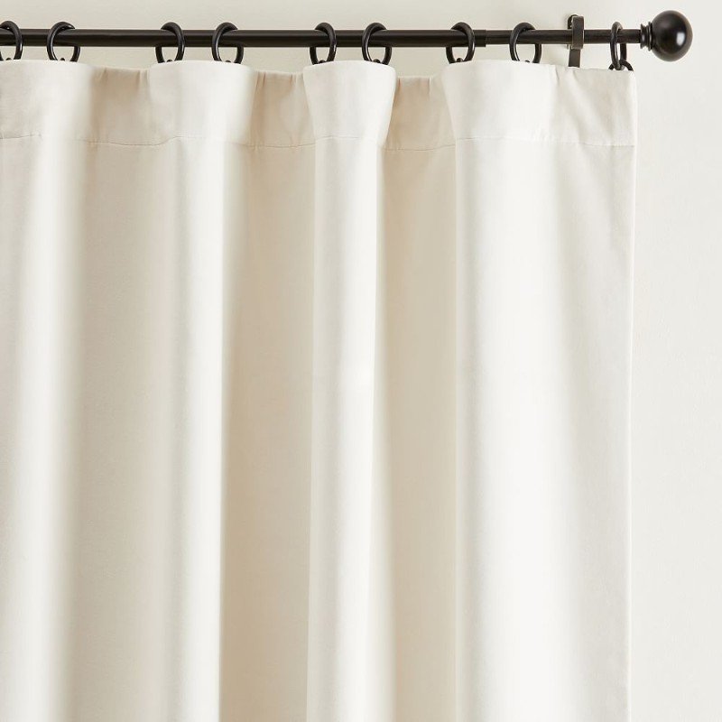 Velvet Twill Blackout Curtain