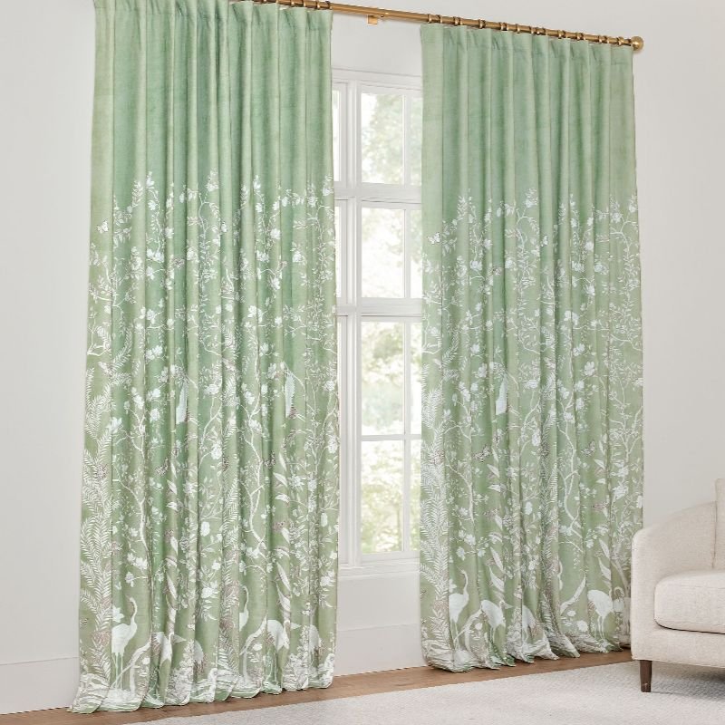 Veranda Botanical Blackout Curtain