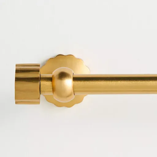Wiggle Scalloped Curtain Rod