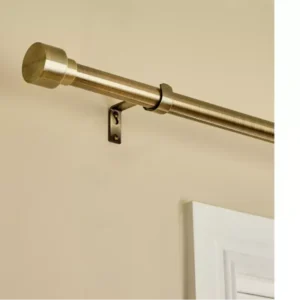 Extendable Antique Brass Curtain Pole