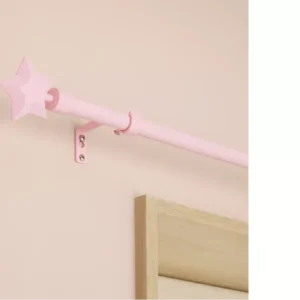 Pink Extendable Curtain Pole