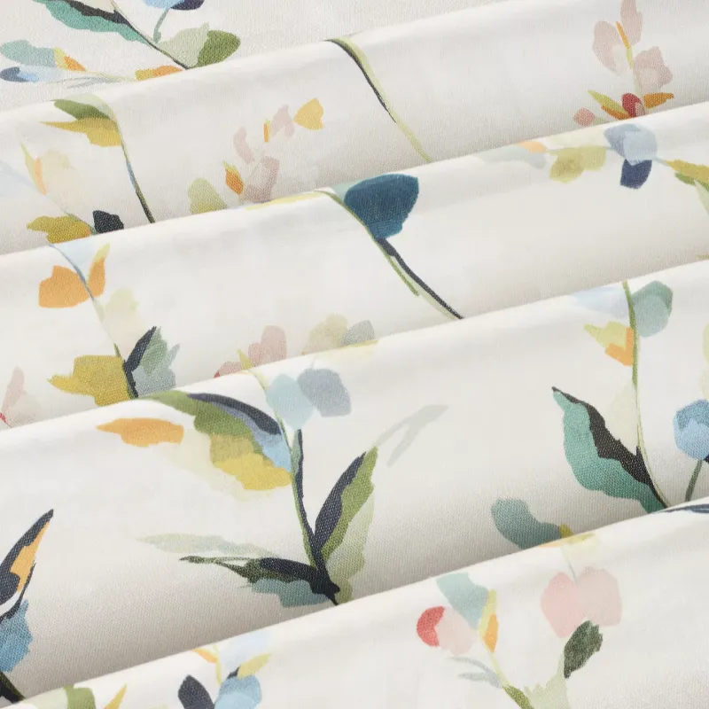 Wildflower Sprigs Floral Curtain
