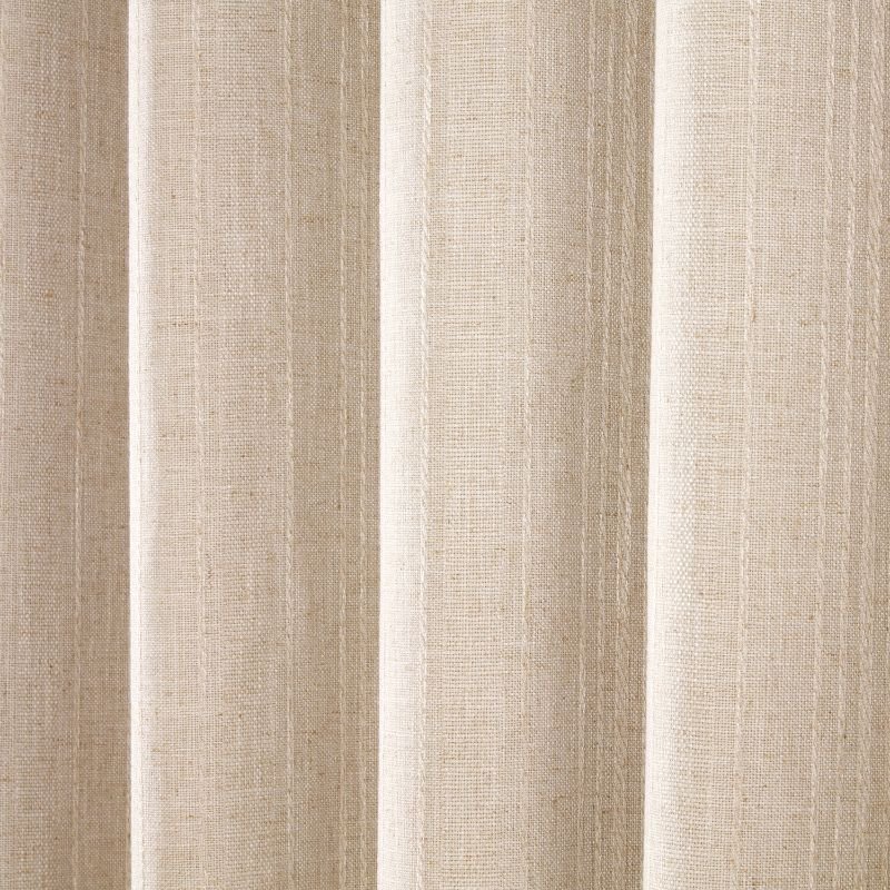 Winslow Stripe Eyelet Blackout Fabric