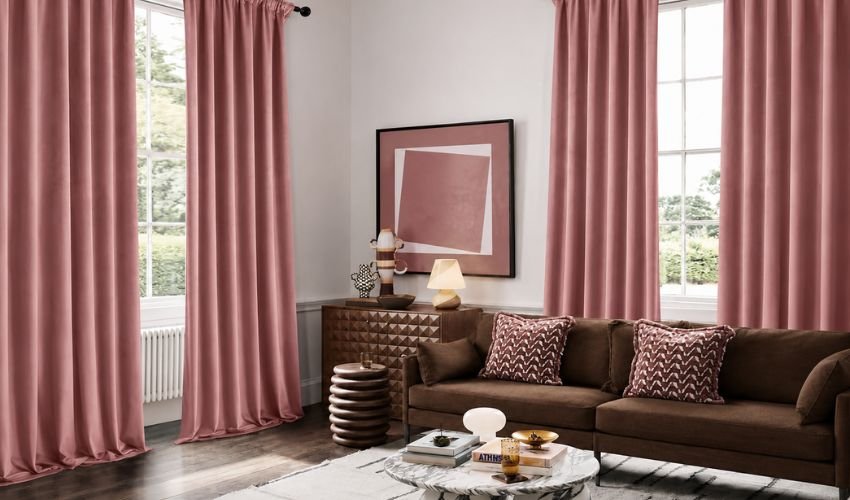 Blush Pink Curtains