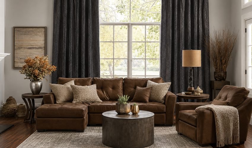 Charcoal Gray Curtains