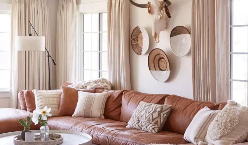 Cream Curtains