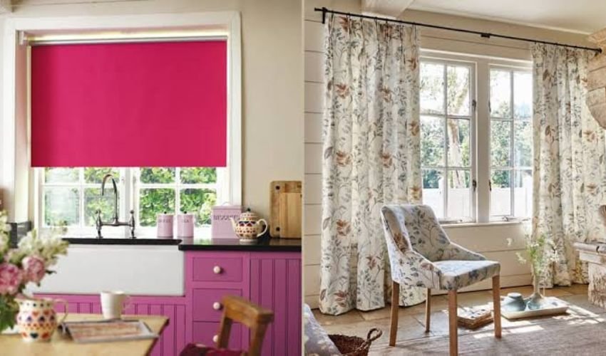 Curtains vs Blinds