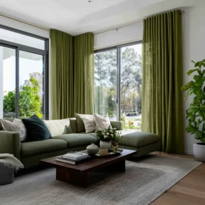 Custom Linen Curtain