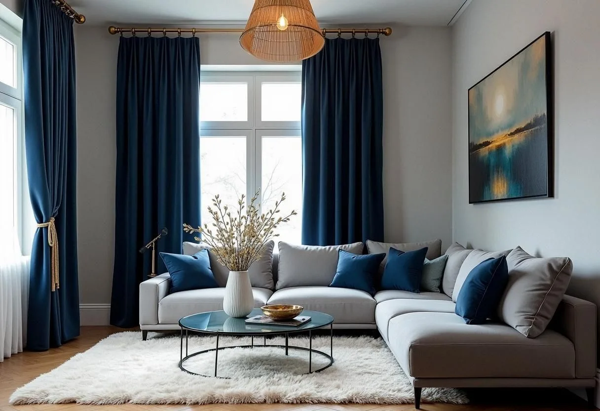 Living Room Curtains Dubai