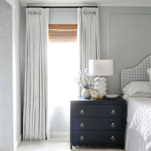 Todd White Blackout Curtain