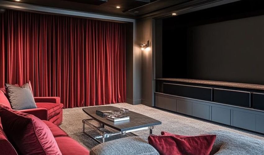 Velvet Blackout Curtain