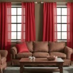 What Color Curtains Go with Brown Furniture