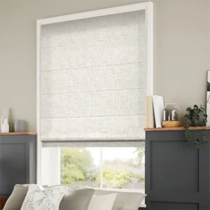 Arcus Snow Roman Blind
