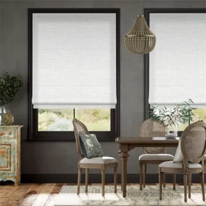 Arlo Snowdrop Roman Blind