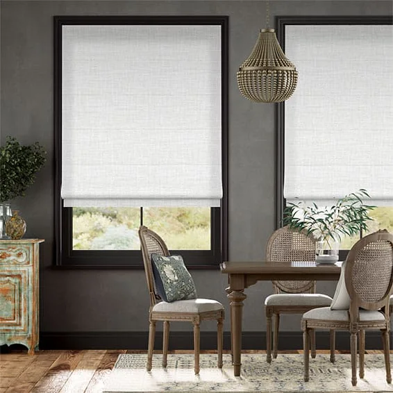 Arlo Snowdrop Roman Blind