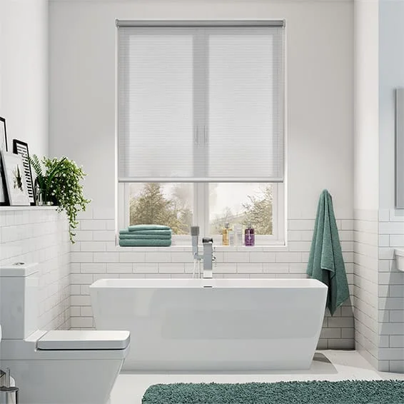 Aurora Dove Grey Sunscreen Roller Blind