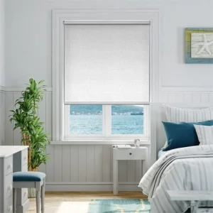 Blockout Essence Crystal White Roller Blind