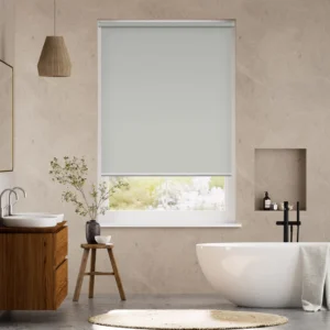 Blockout Sofia Light Grey Roller Blind