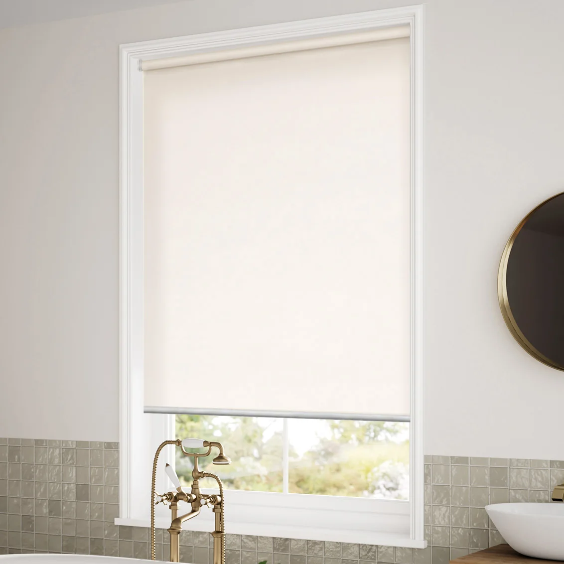 Blockout Sofia Mist Roller Blind