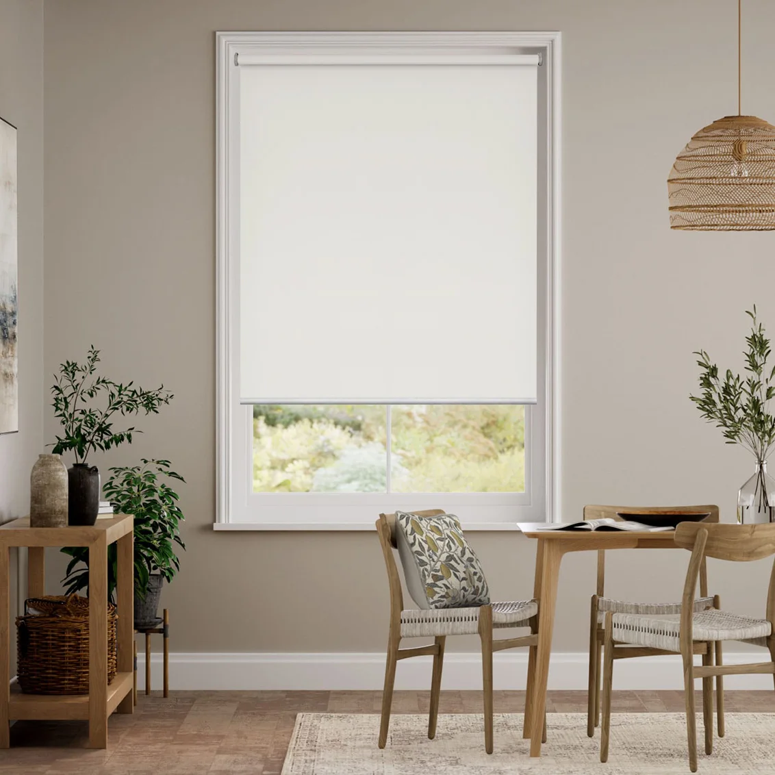Blockout Sofia Vanilla Roller Blind