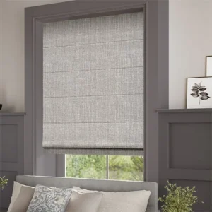 Cavendish Grey Wash Roman Blind