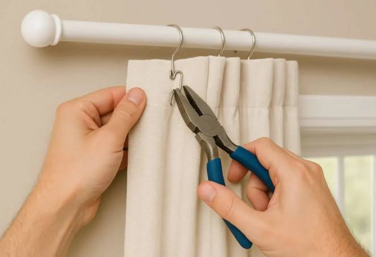 Hassle-free curtain hook installation services in Dubai