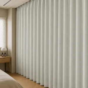 Curtis White Blackout Curtain