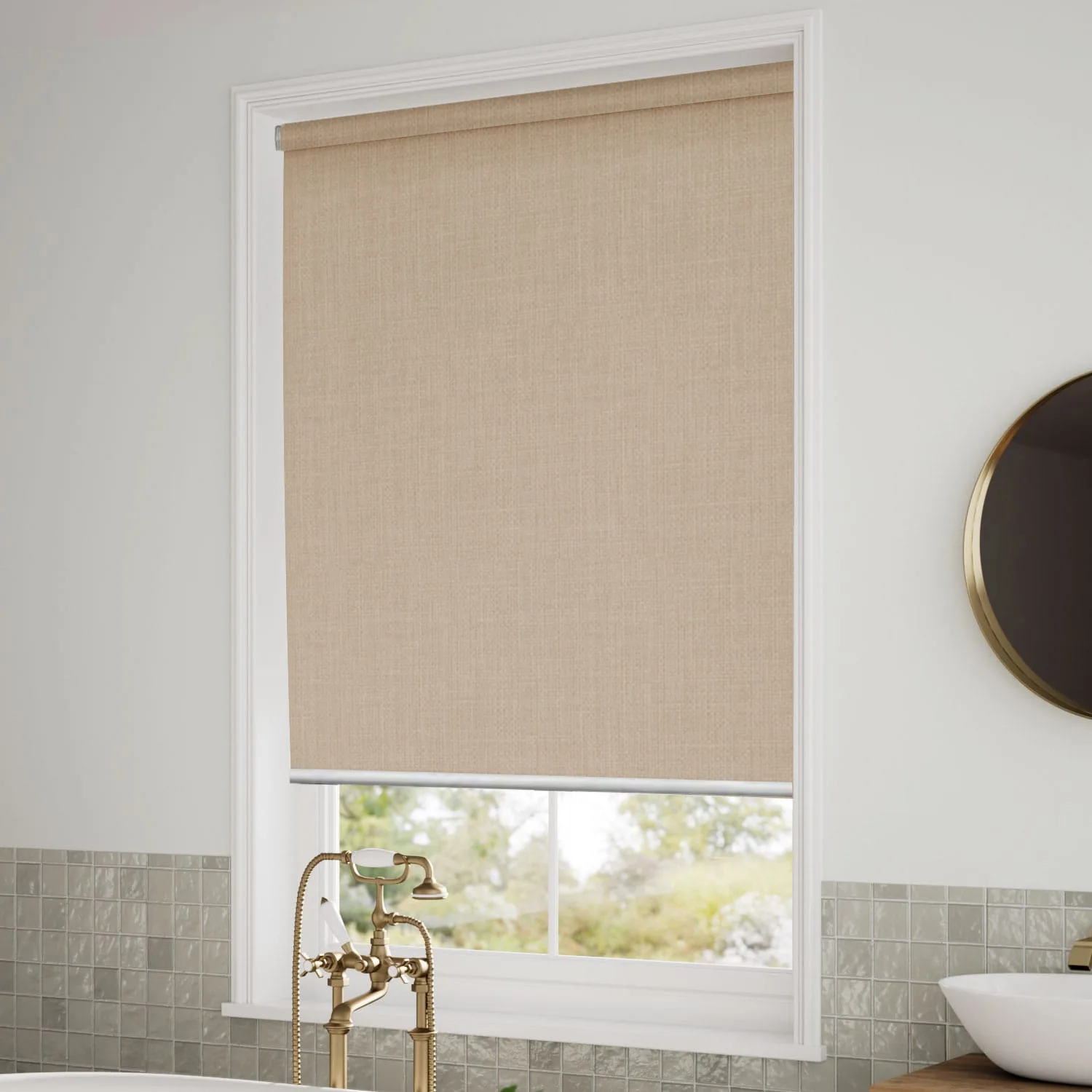 Eden Clay Roller Blind - Image 2