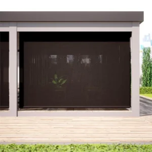 Express Shade IT Black Outdoor Roller Blind