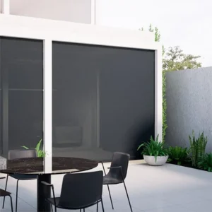 Express Shade IT Charcoal Outdoor Roller Blind