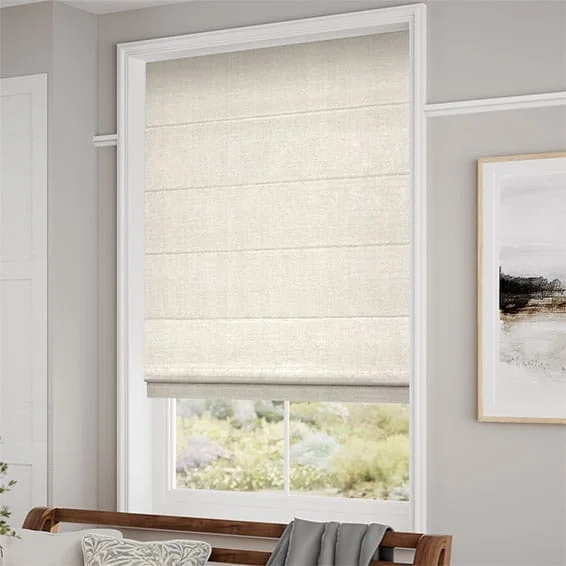 Harrow Cream Roman Blind