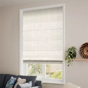Harrow Ecru Roman Blind adds a warm and timeless feel to your interior. Its ecru shade blends easily with neutral, classic, and contemporary décor styles. The Roman blind design provides practical light control while adding privacy and softness to your windows. It is ideal for bedrooms, living rooms, offices, and other spaces where you want a stylish, comfortable, and elegant window covering.