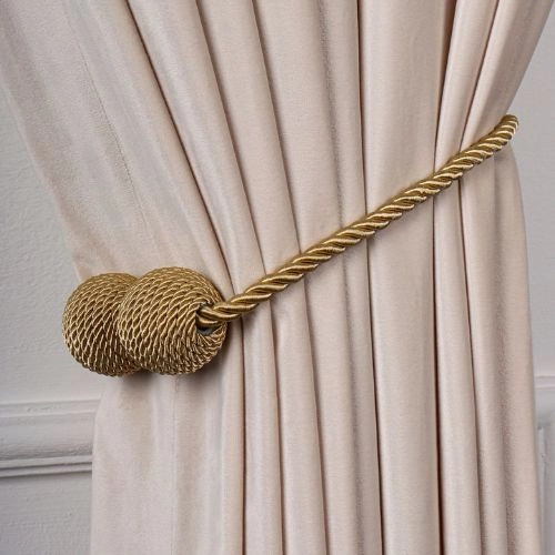 Modern magnetic curtain tie backs Dubai